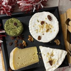 plateau de fromages de vache pour fin de soirée